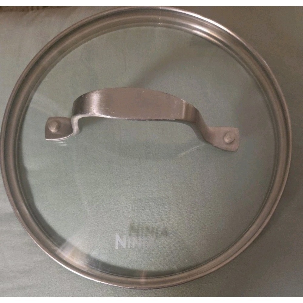 Ninja Glass Replacement Glass Lid For Pot Pan (6 7/8" Inner Rim)‎ (7.5" Outer)